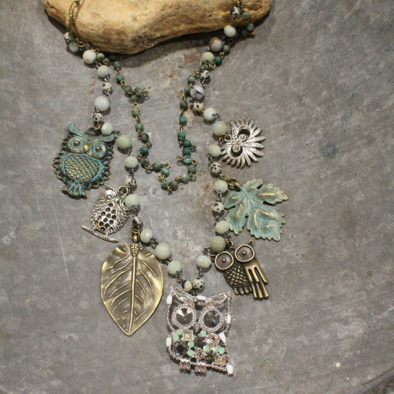 Branch Sitters Layered Necklace