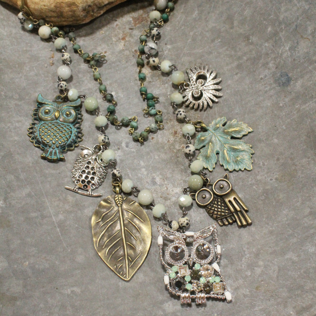 Branch Sitters Layered Necklace