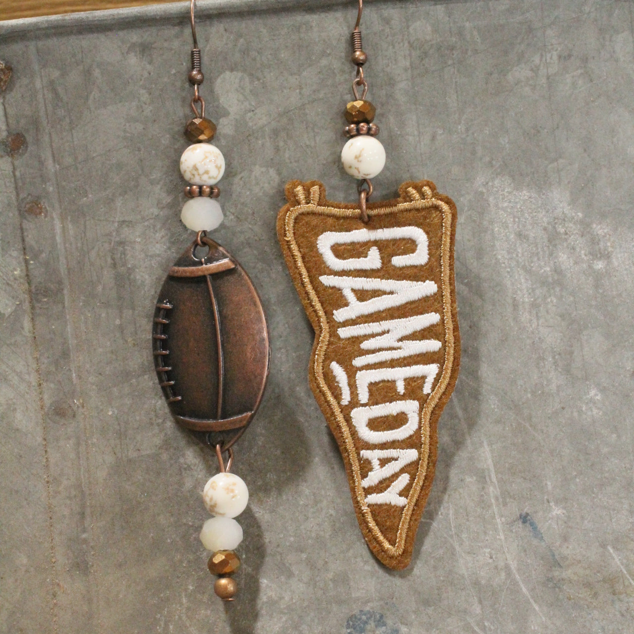 Game Day Fun Dangle Drop Earrings