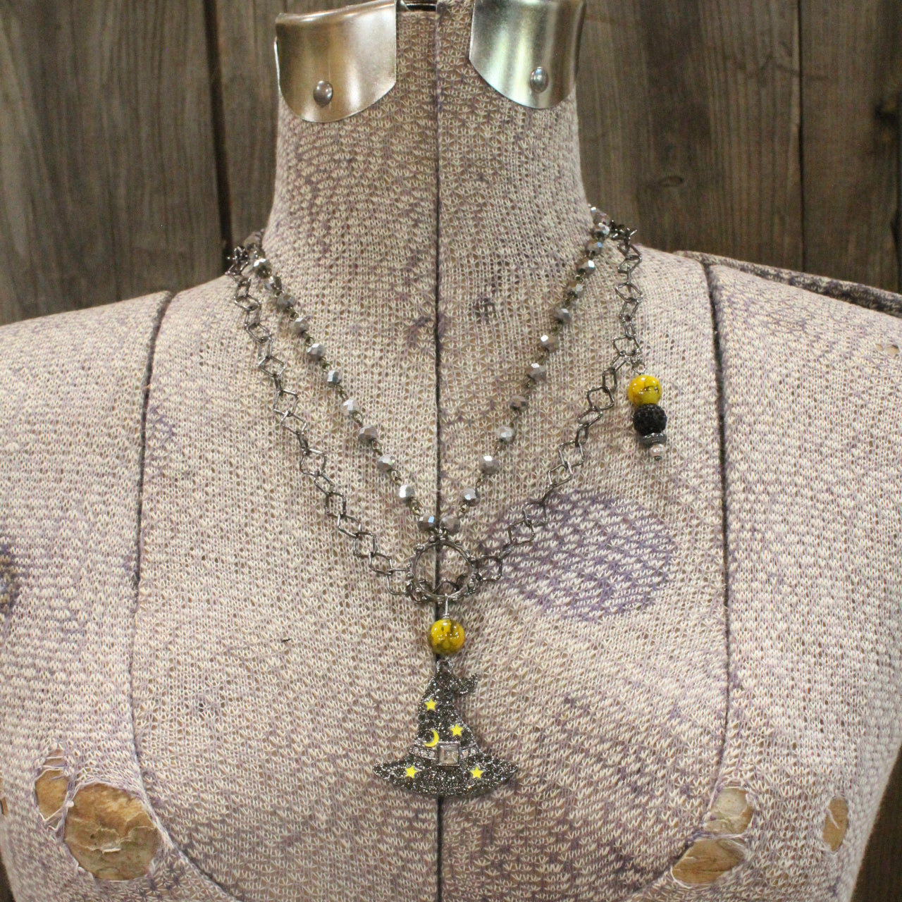 Magic In This Hat Layered Necklace