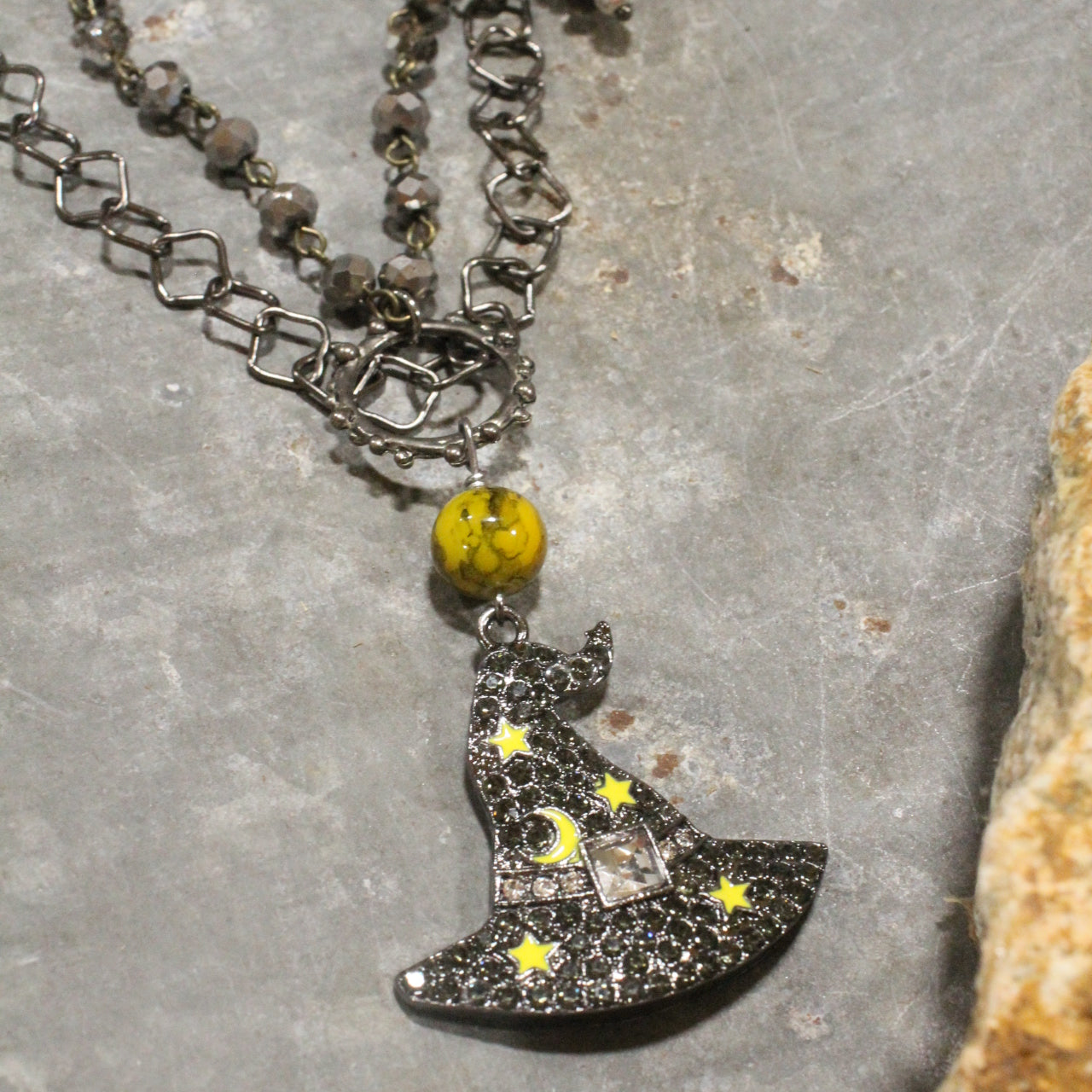 Magic In This Hat Layered Necklace