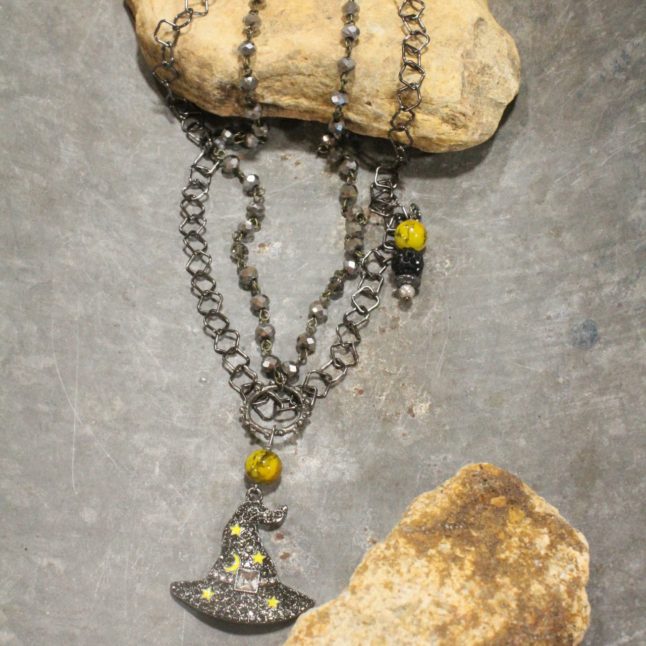Magic In This Hat Layered Necklace