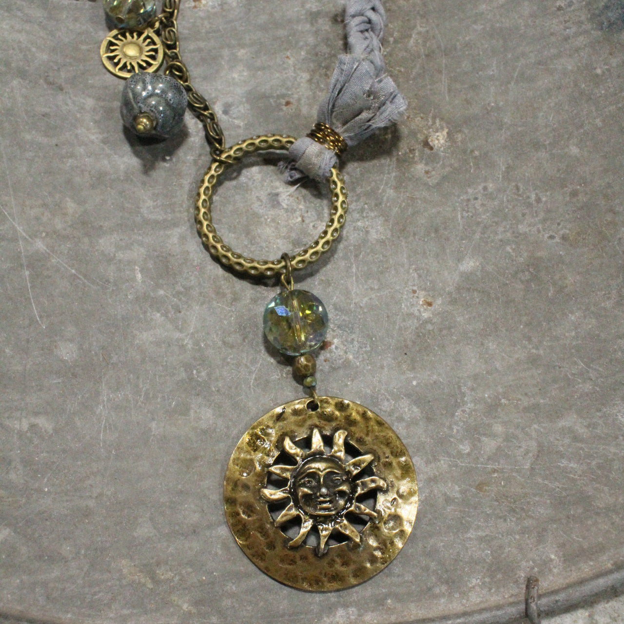 Over The Moon Charm'd Necklace