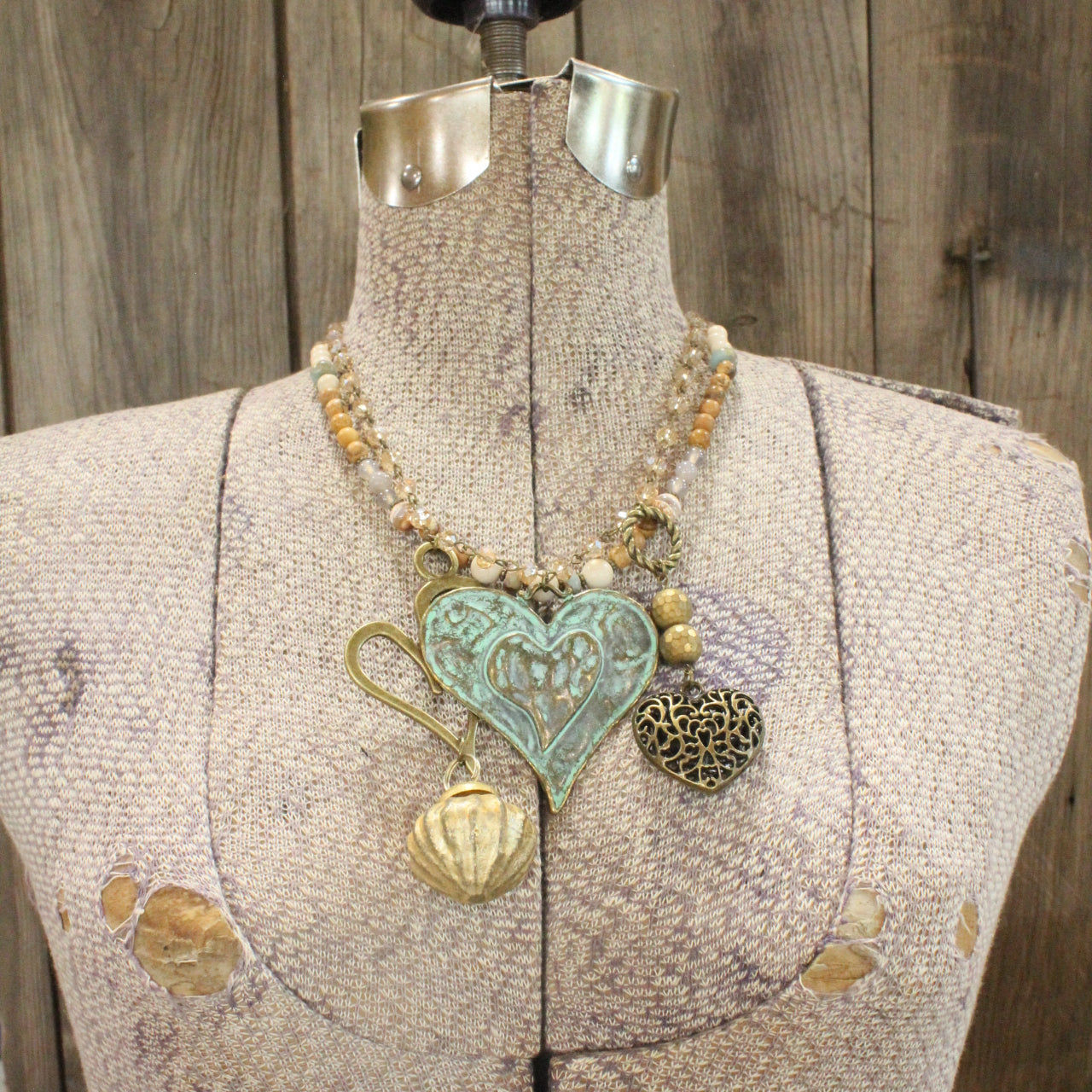 The Greatest Of These Is Love Charm'd Necklace