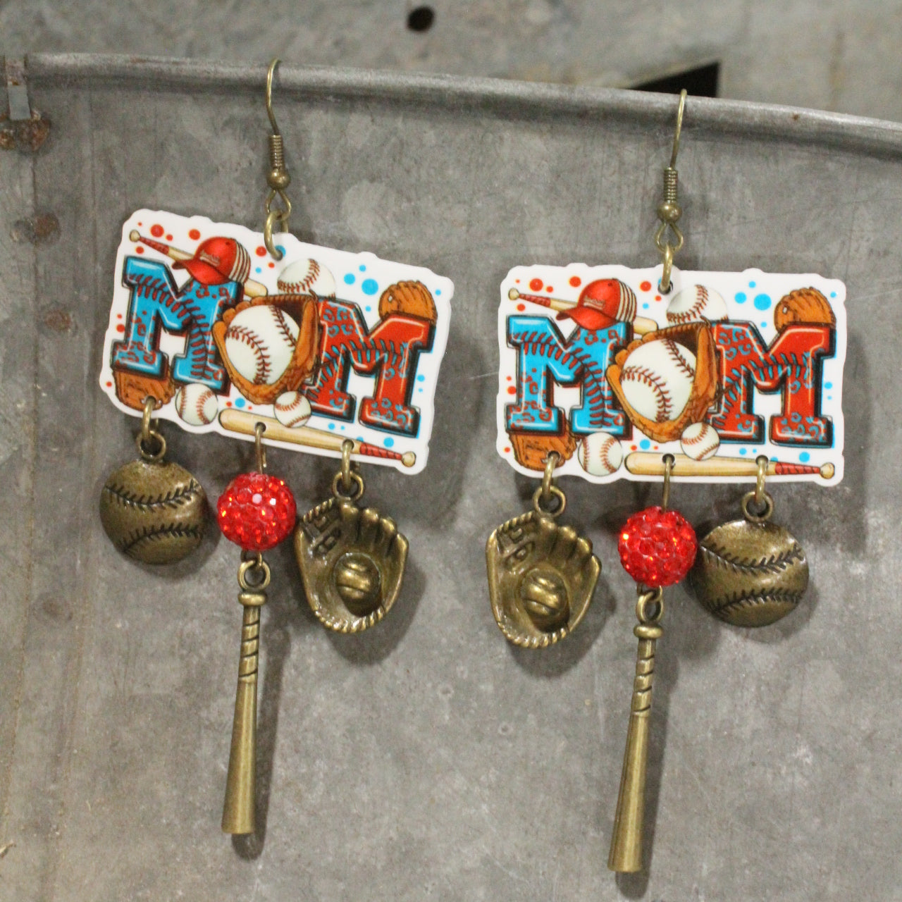 Proud Mom Moment Dangle Earrings