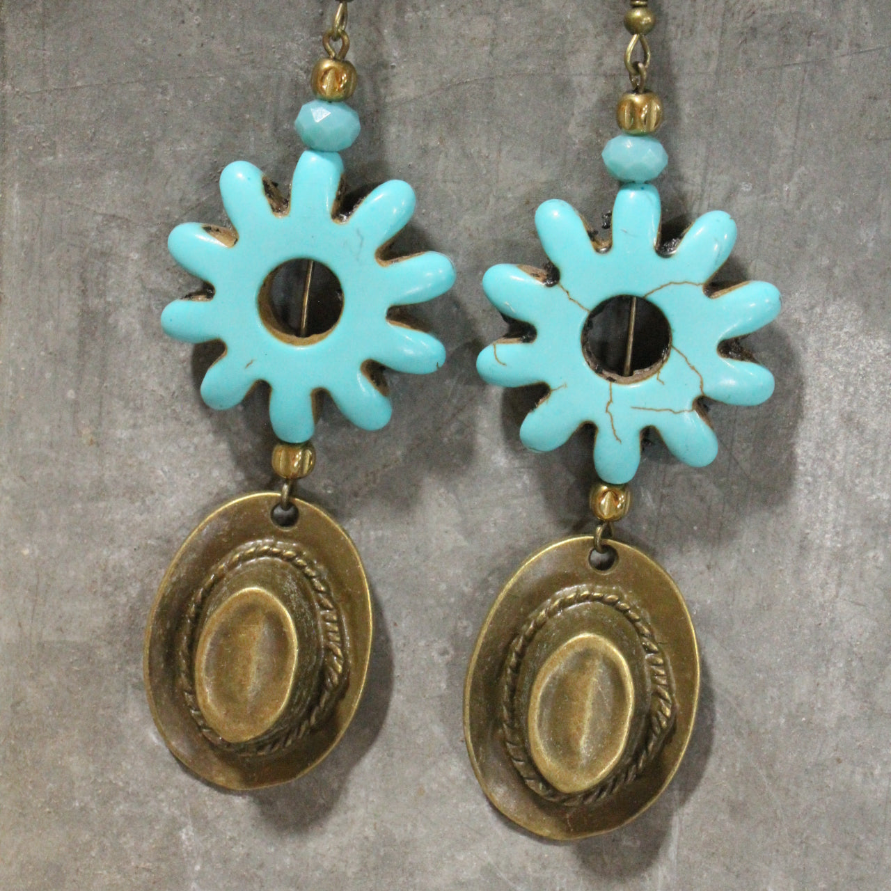 Hats Off To My Mama Dangle Earrings