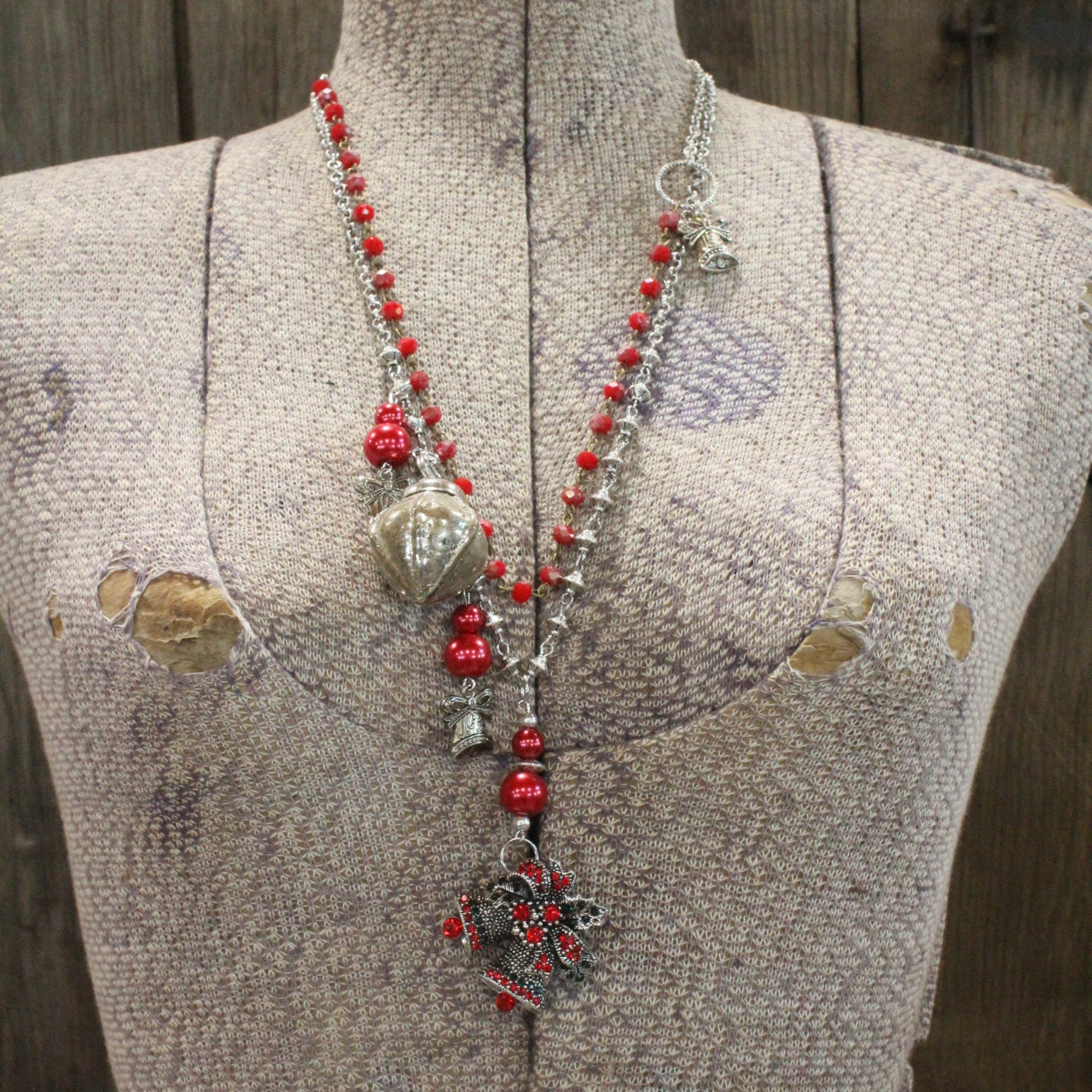 Silver Bells Charm'd Necklace