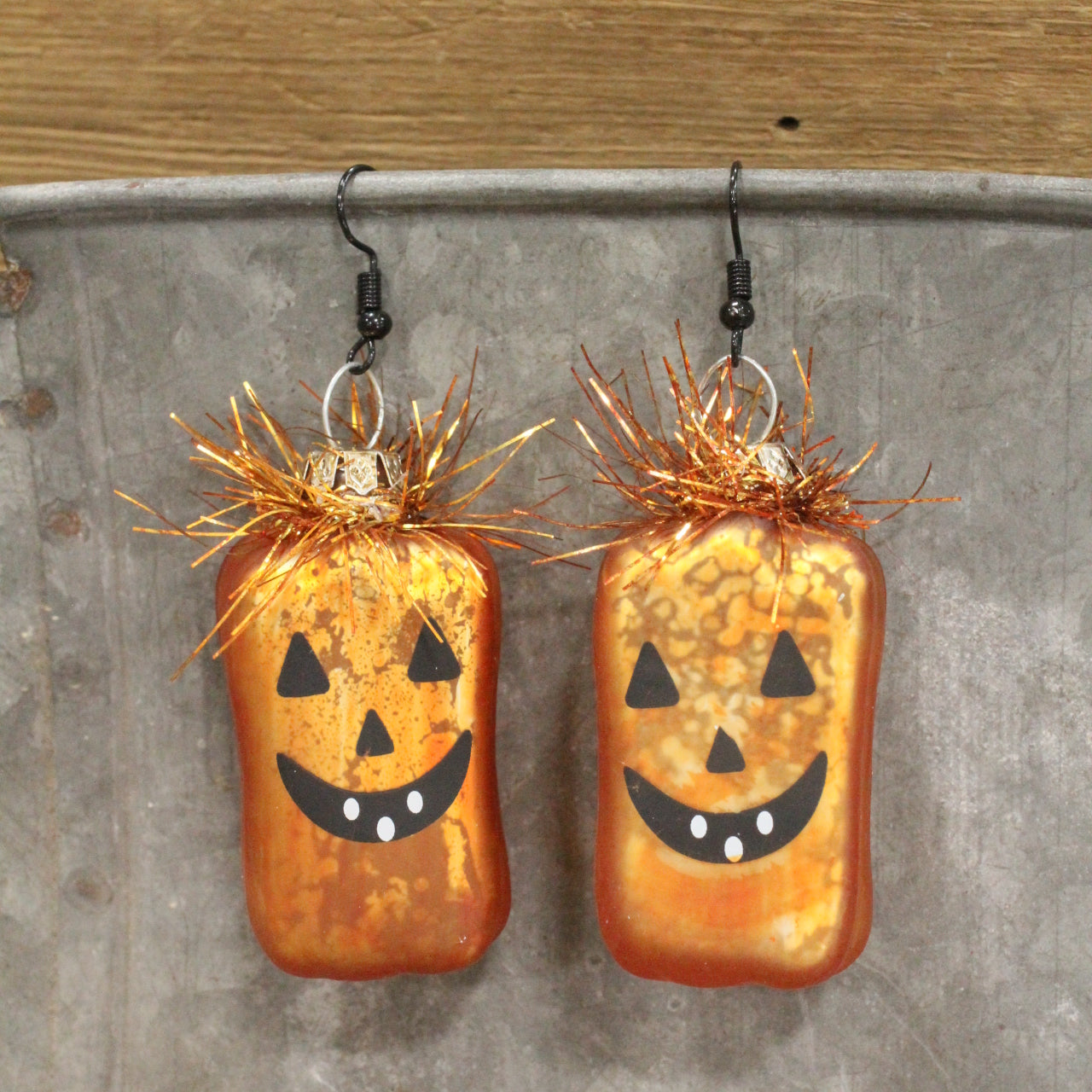Check Out Our Jack Pumpkin Dangle Earrings