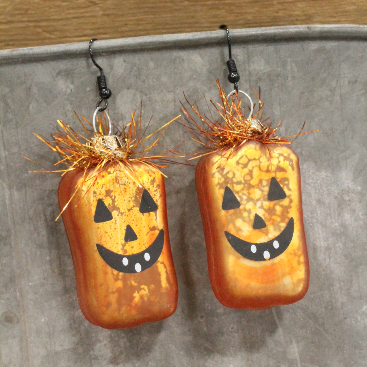 Check Out Our Jack Pumpkin Dangle Earrings