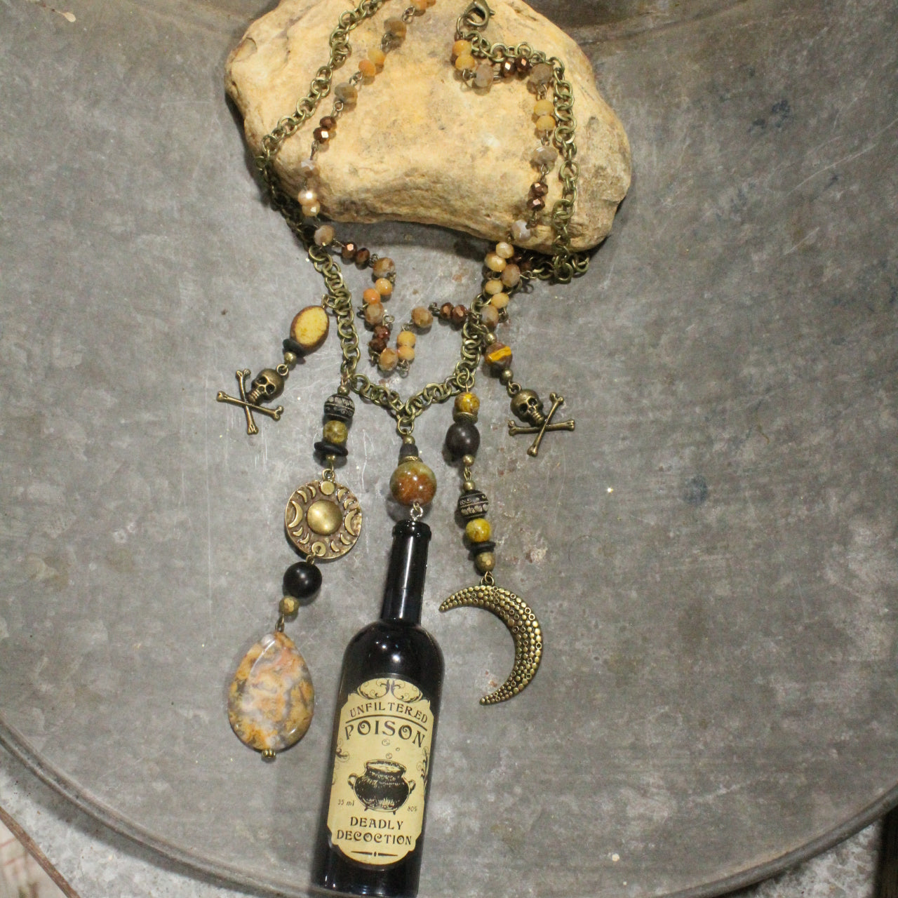 Wicked Poison Charm'd Necklace