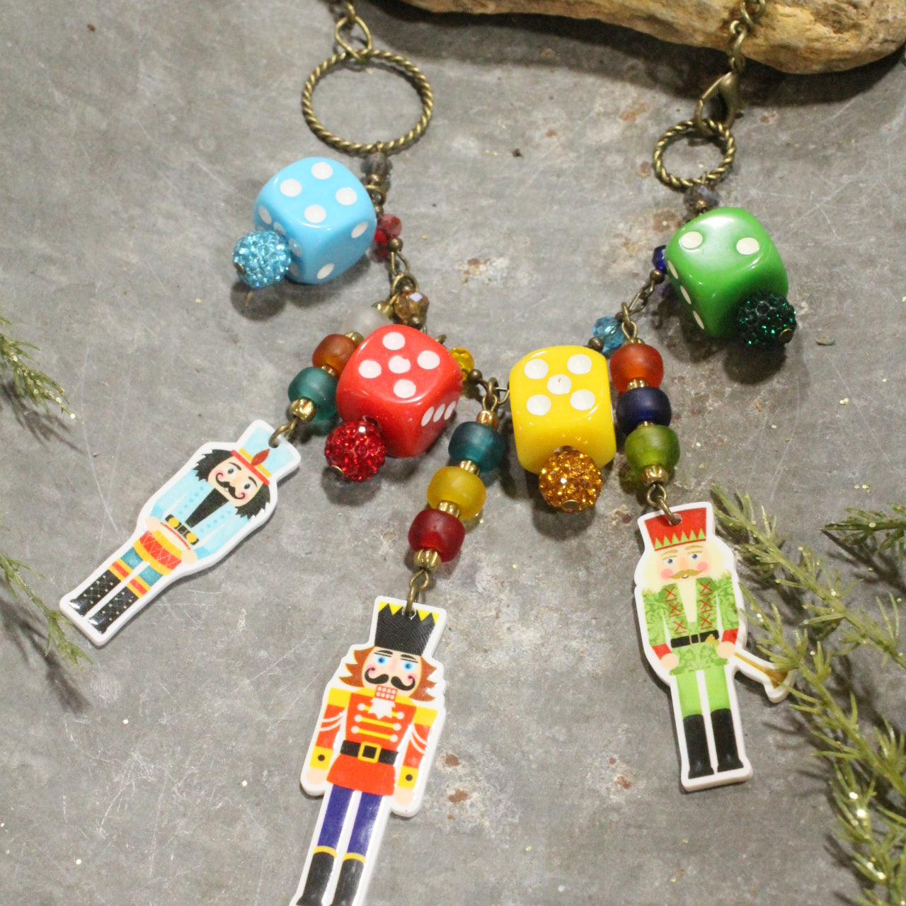 Nutcrackers Game Day Charm'd Necklace
