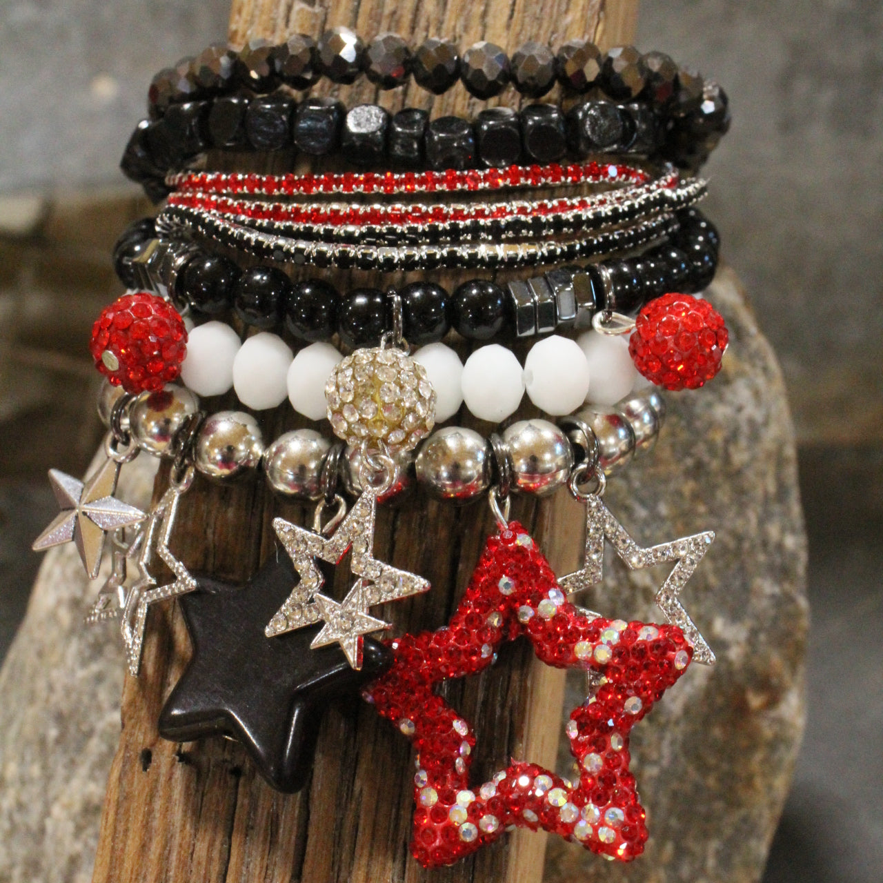 Historic Route 66 Charming Bracelet Set