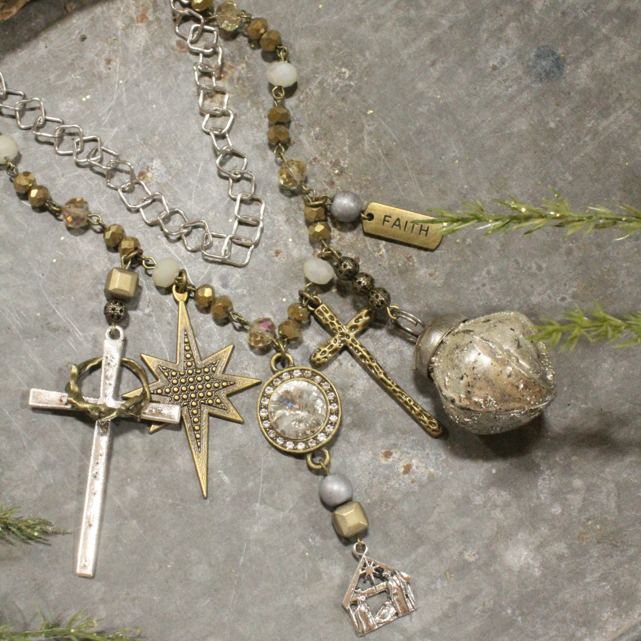 The Reason For The Season Charm'd Necklace