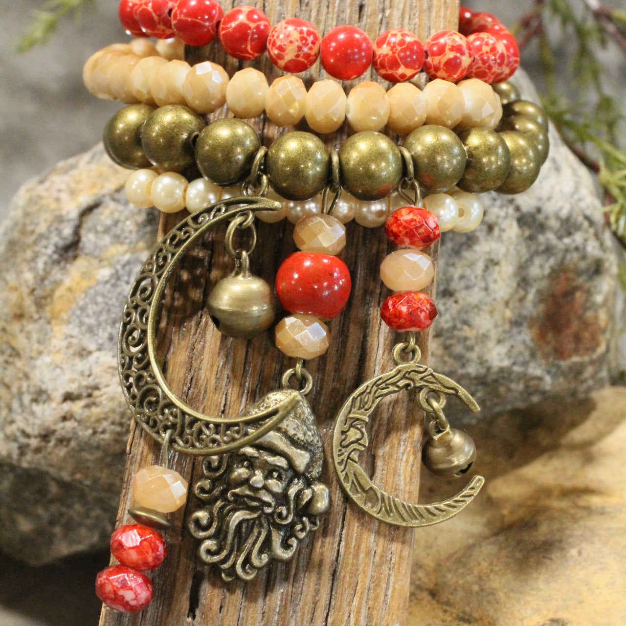 Oh Father Time Stretch Bracelet Set