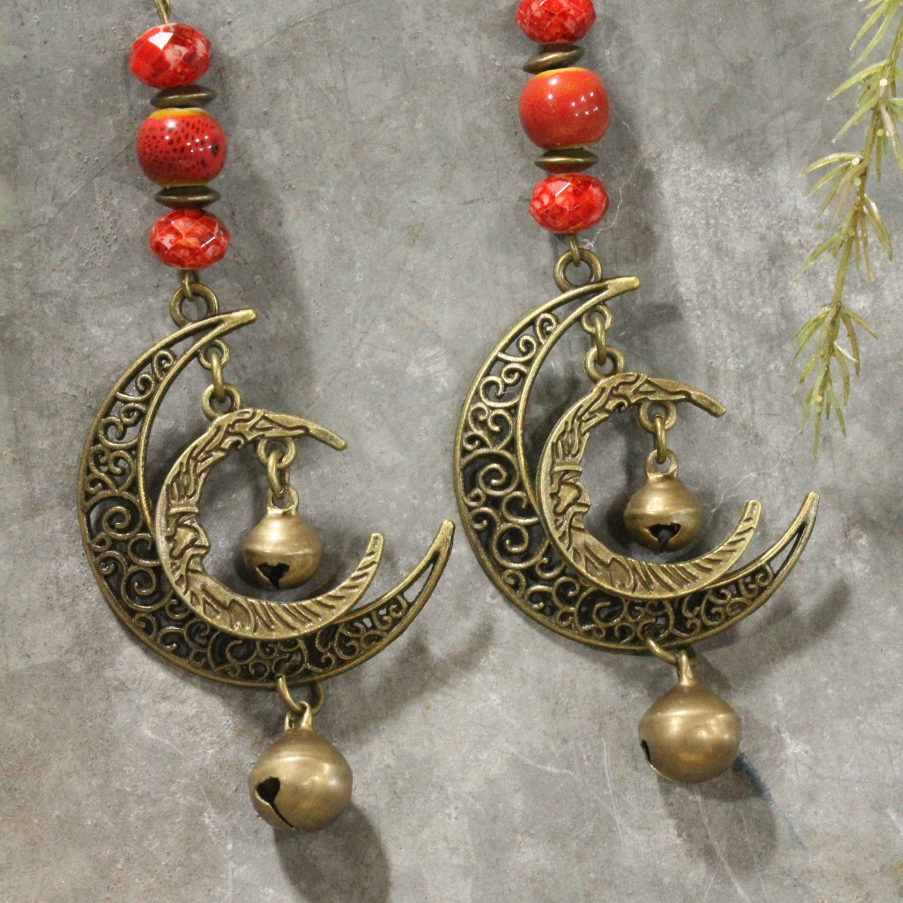 Oh Father Time Dangle Drop Earrings