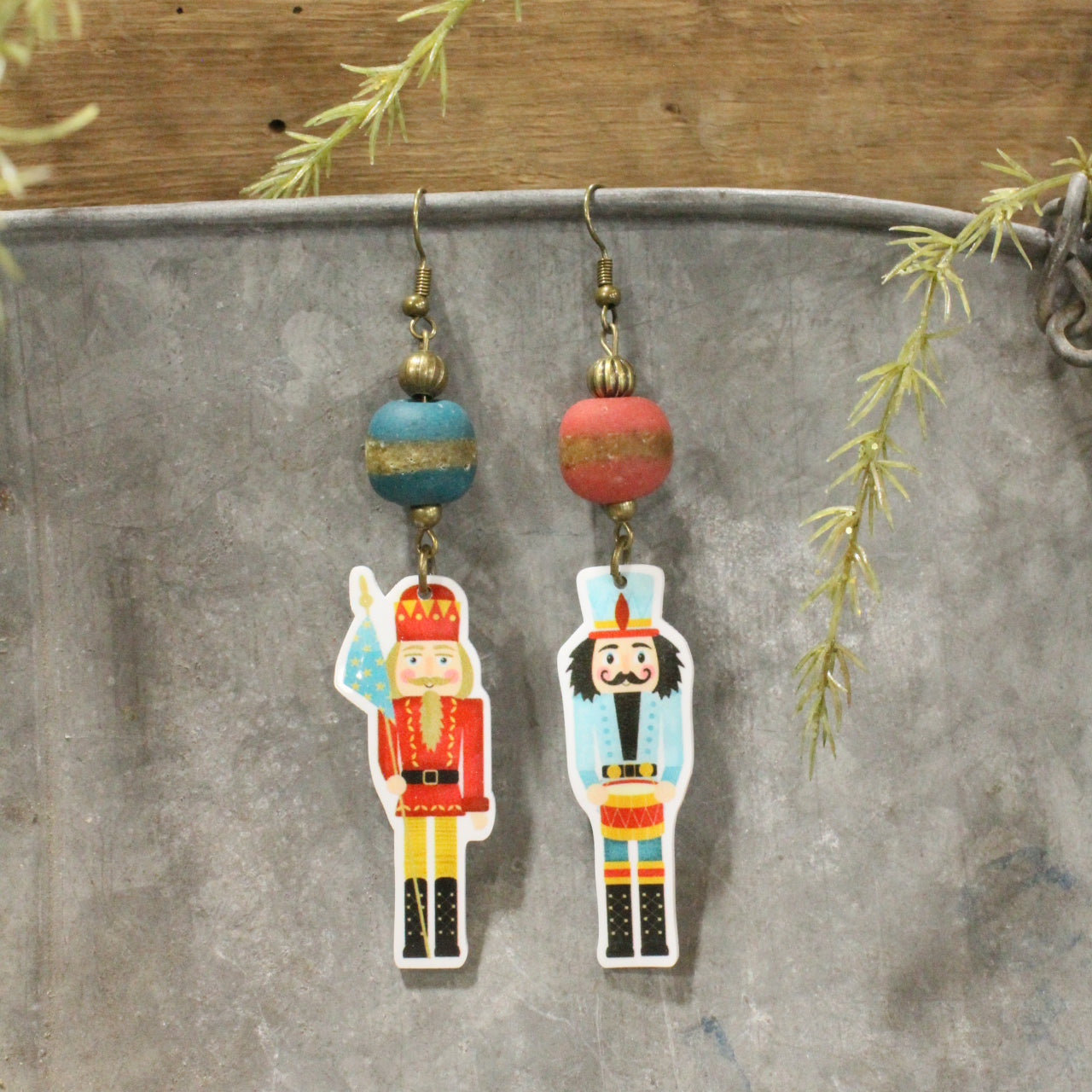 Nutcracker Dangle Earrings