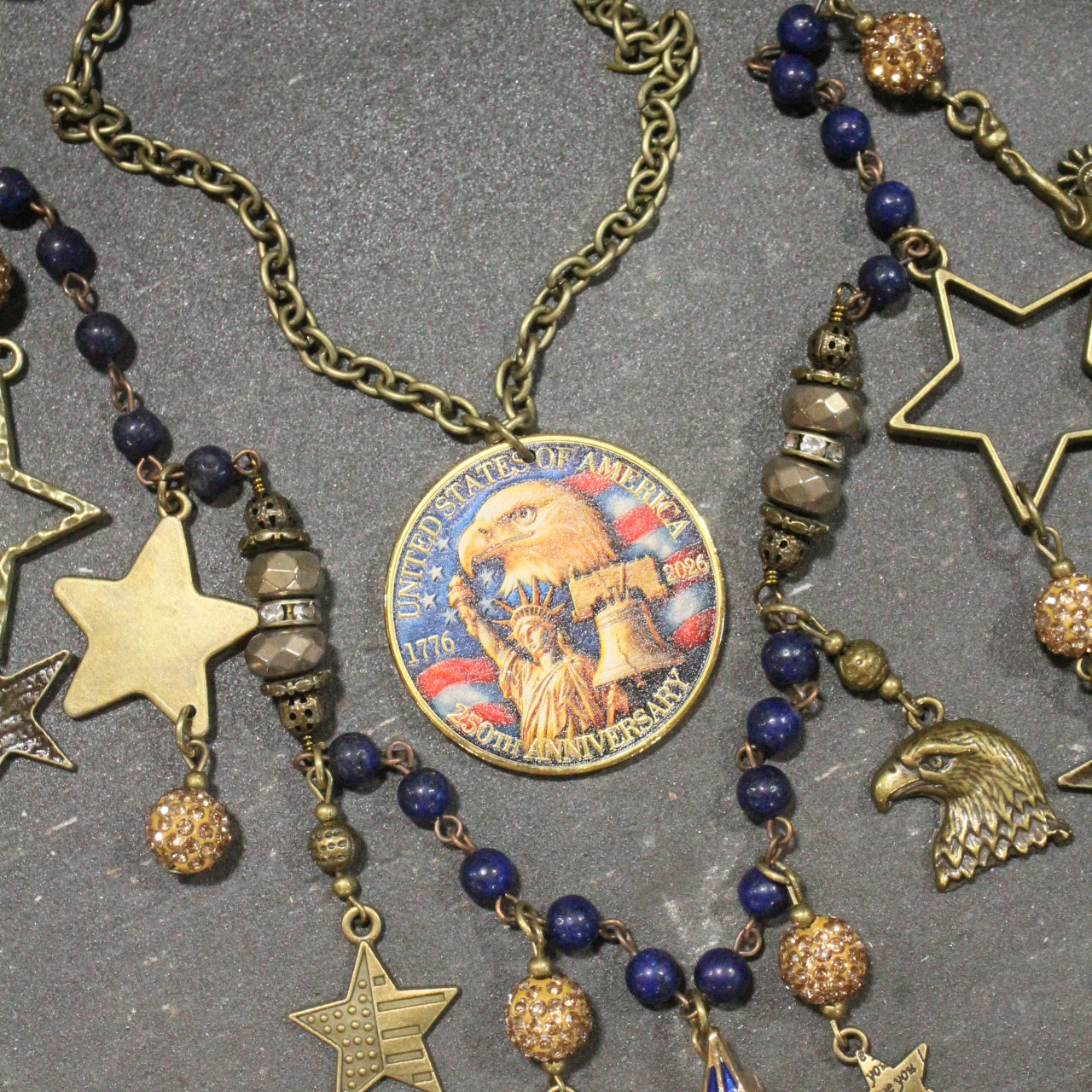 250 Year Celebration Charm'd Necklace