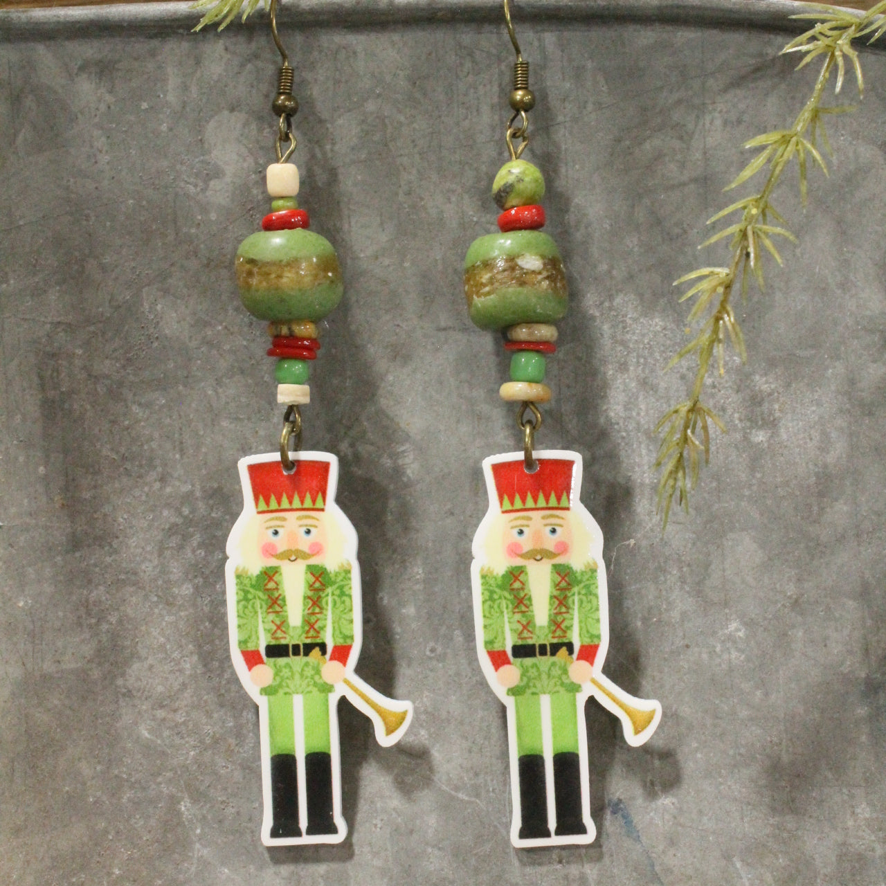 Nutcracker Parade Dangle Earrings