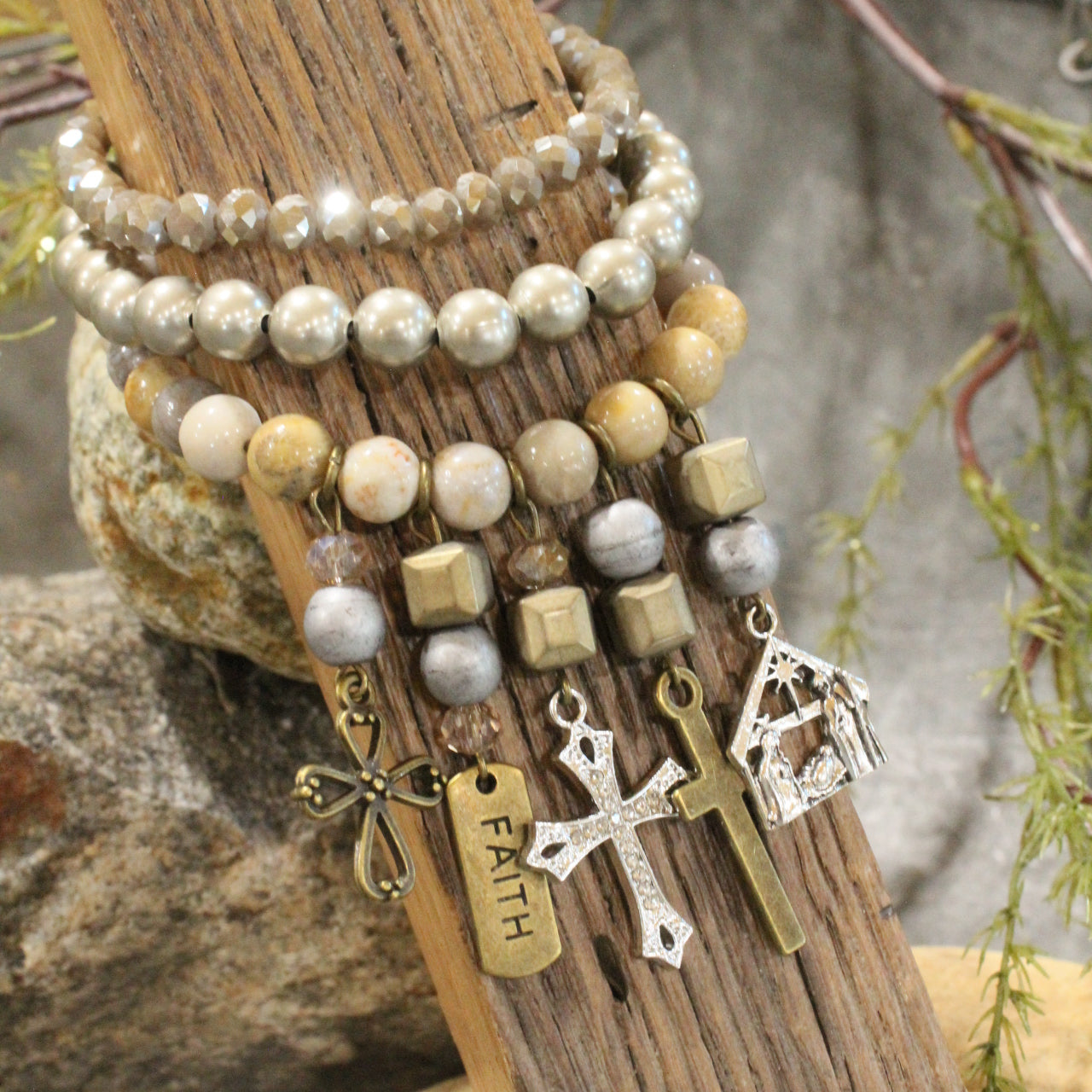 The Reason For The Season Charm'd Bracelet Set