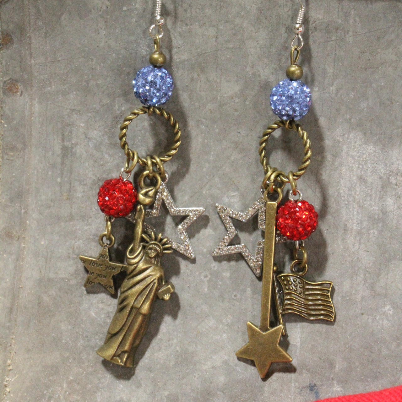 Lighting The Torch Celebration Dangle Earrings