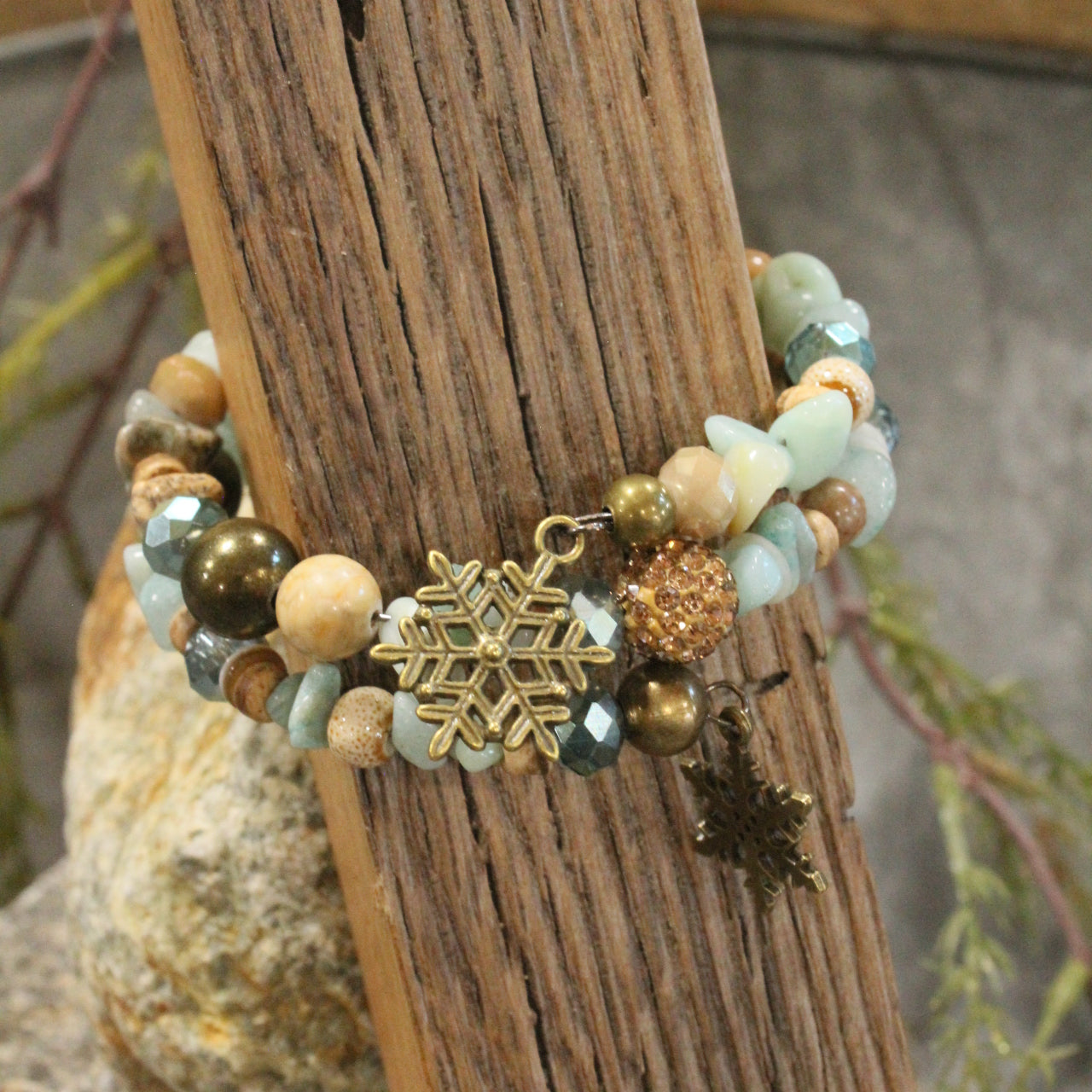 Blizzard Season Wrap Bracelet