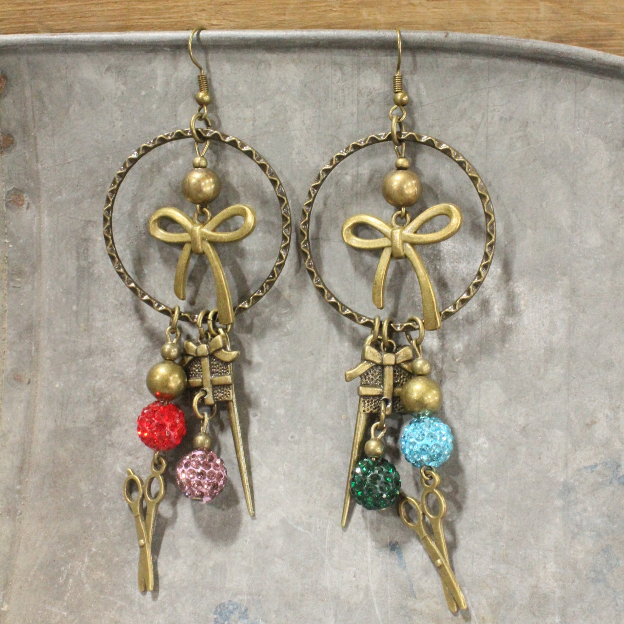 Packages Tied Up With String Charm'd Dangle Earrings
