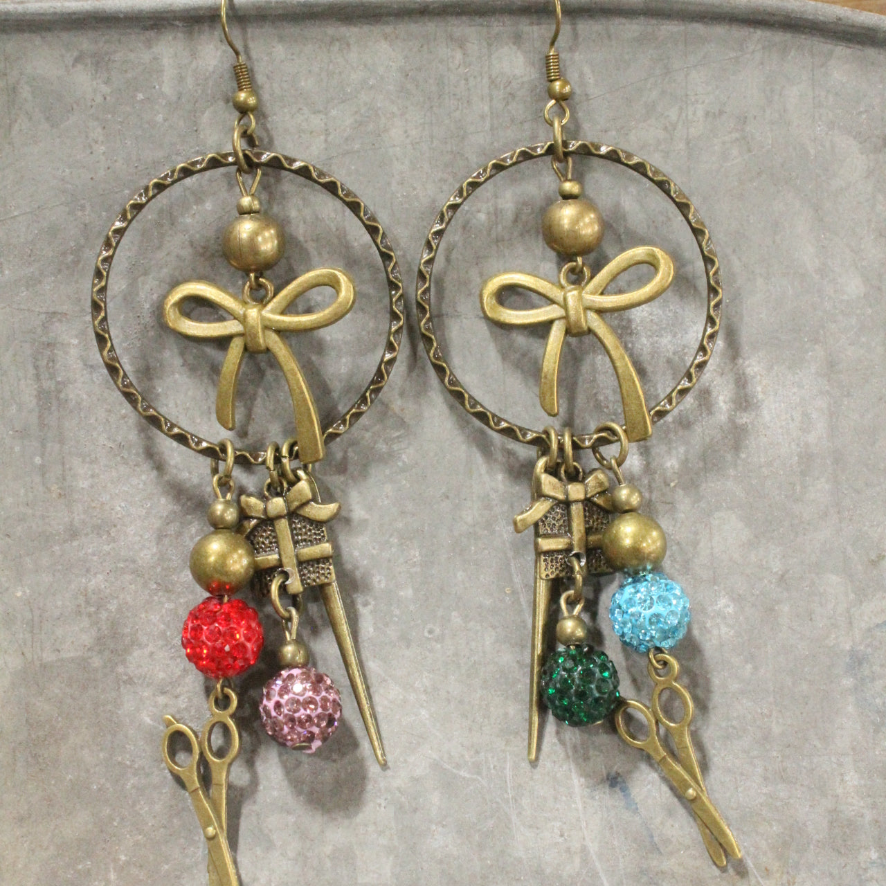 Packages Tied Up With String Charm'd Dangle Earrings