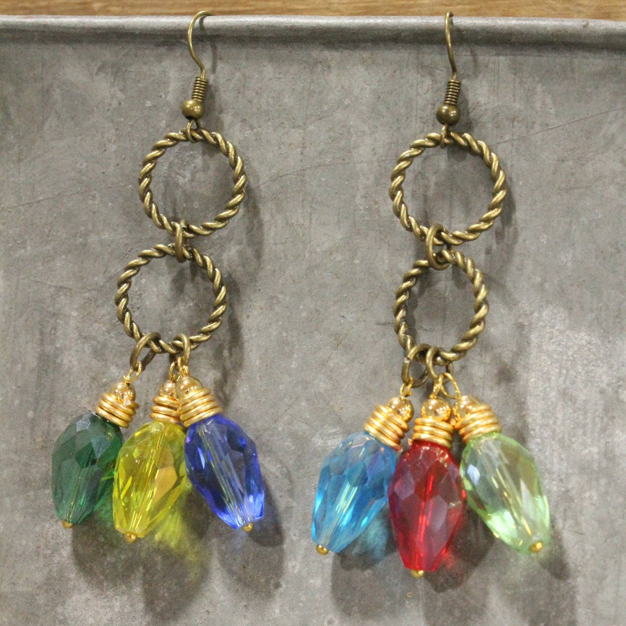 Hanging The Lights On The Tree Charm'd Dangle Earrings