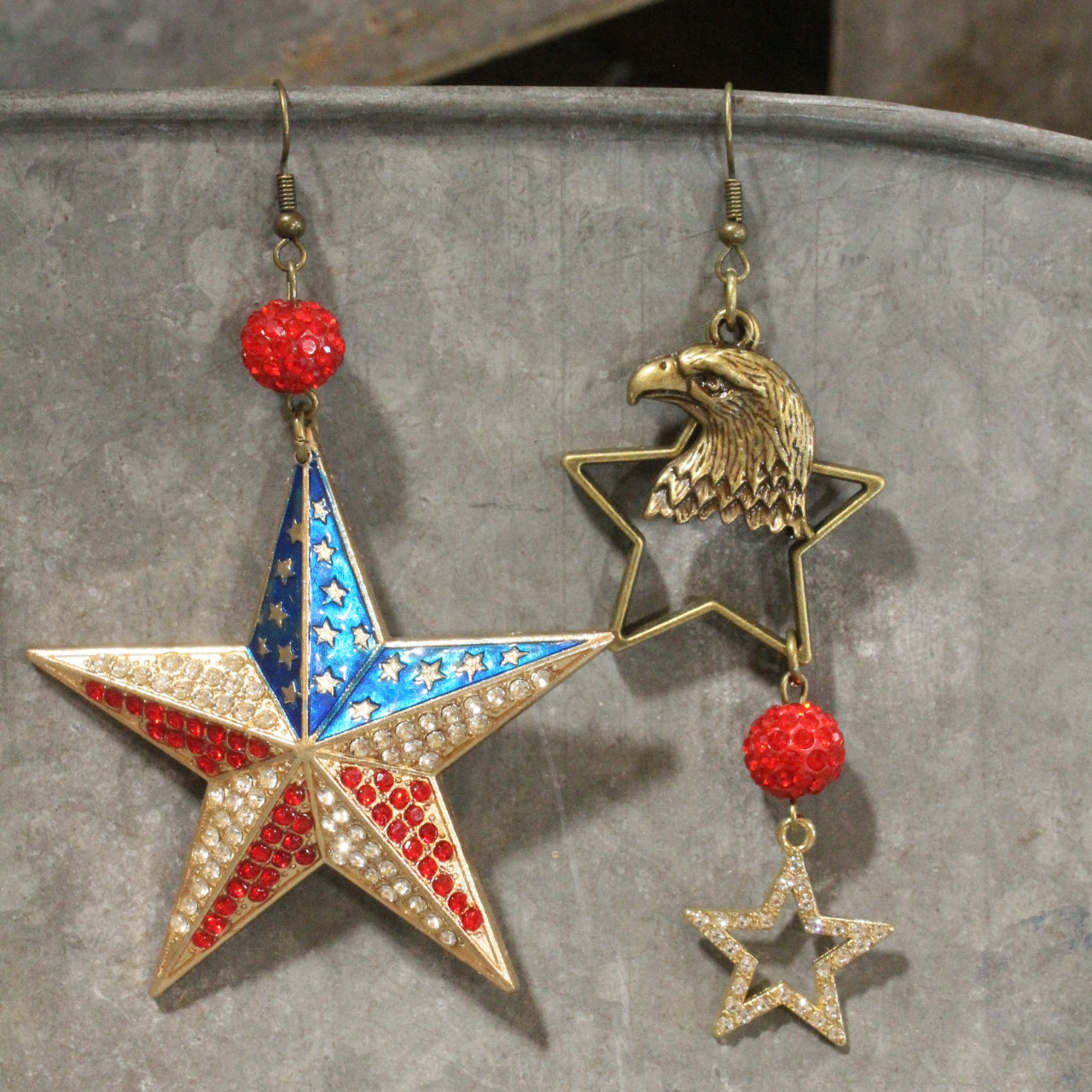 250 Year Celebration Dangle Earrings