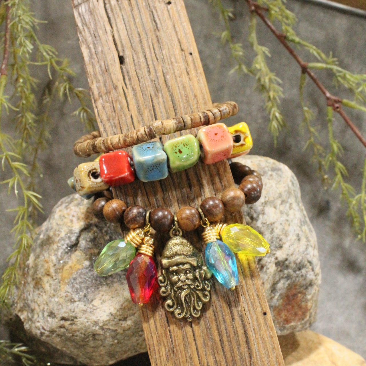 Hanging The Lights On The Tree Charm'd Bracelet Set