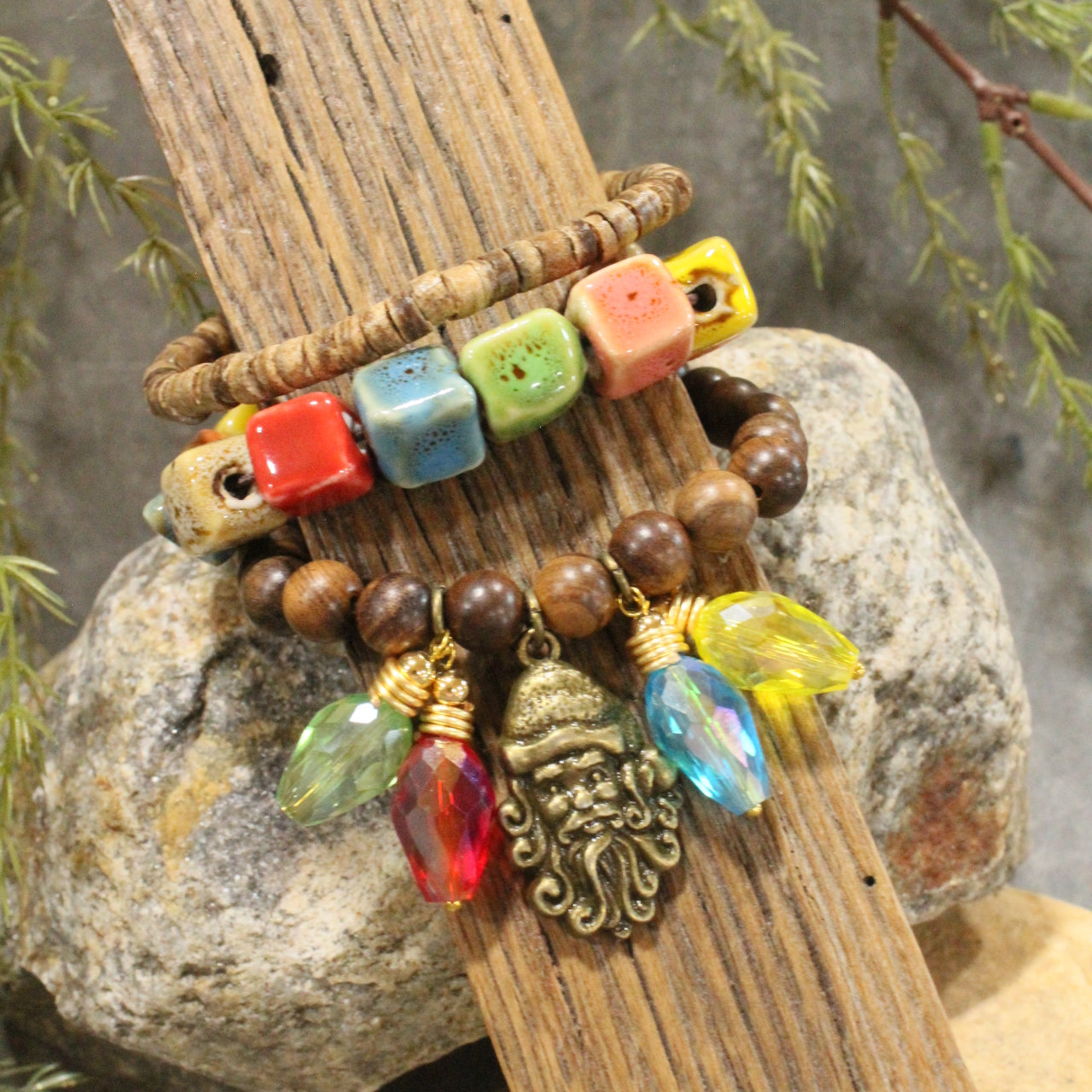 Hanging The Lights On The Tree Charm'd Bracelet Set