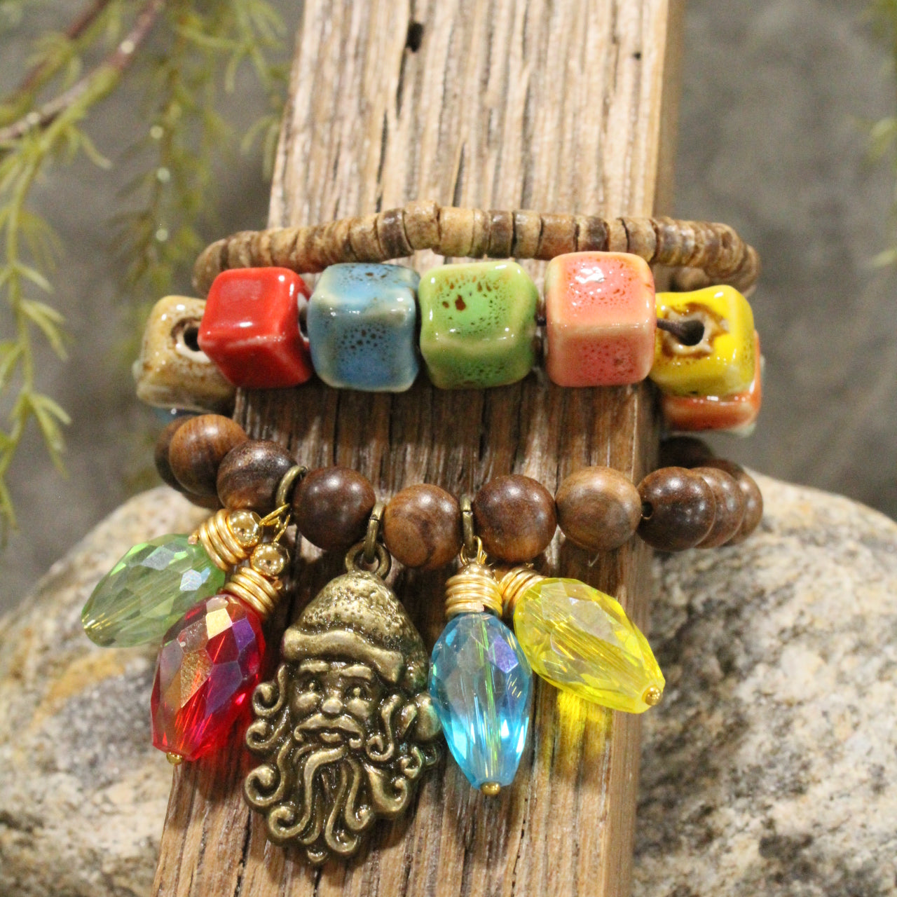 Hanging The Lights On The Tree Charm'd Bracelet Set