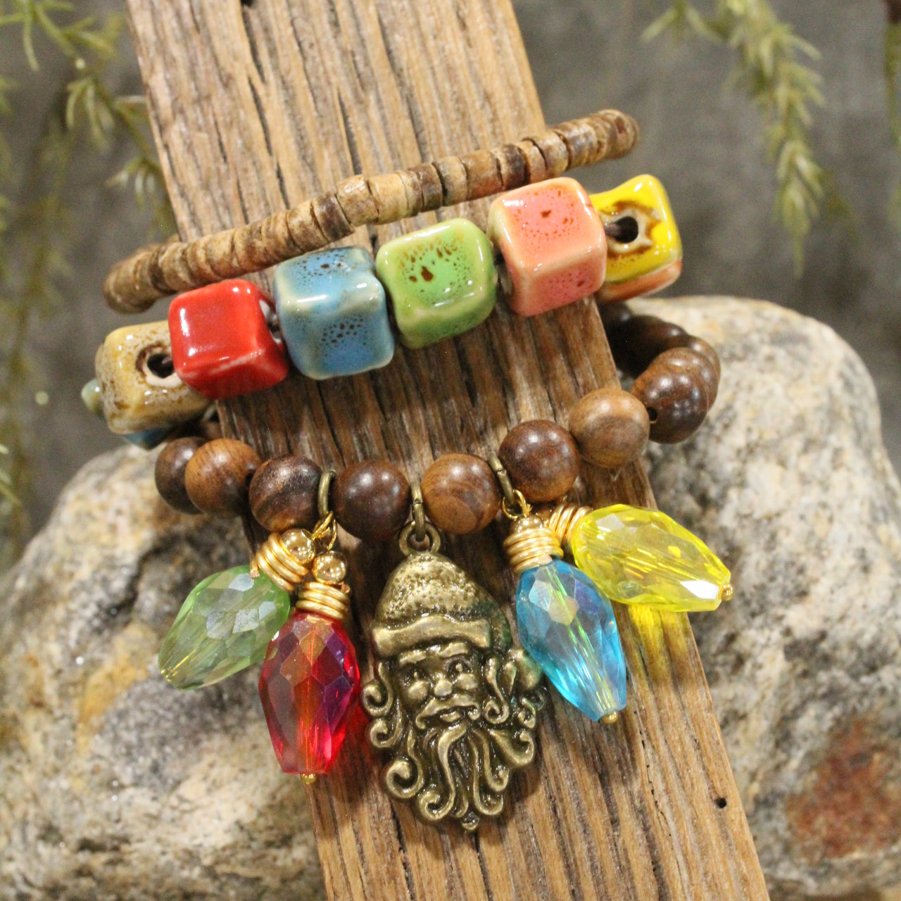 Hanging The Lights On The Tree Charm'd Bracelet Set