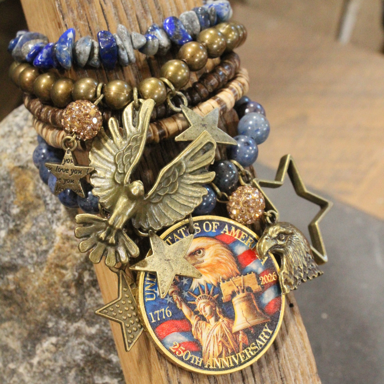 250 Year Celebration Charm'd Bracelet Set