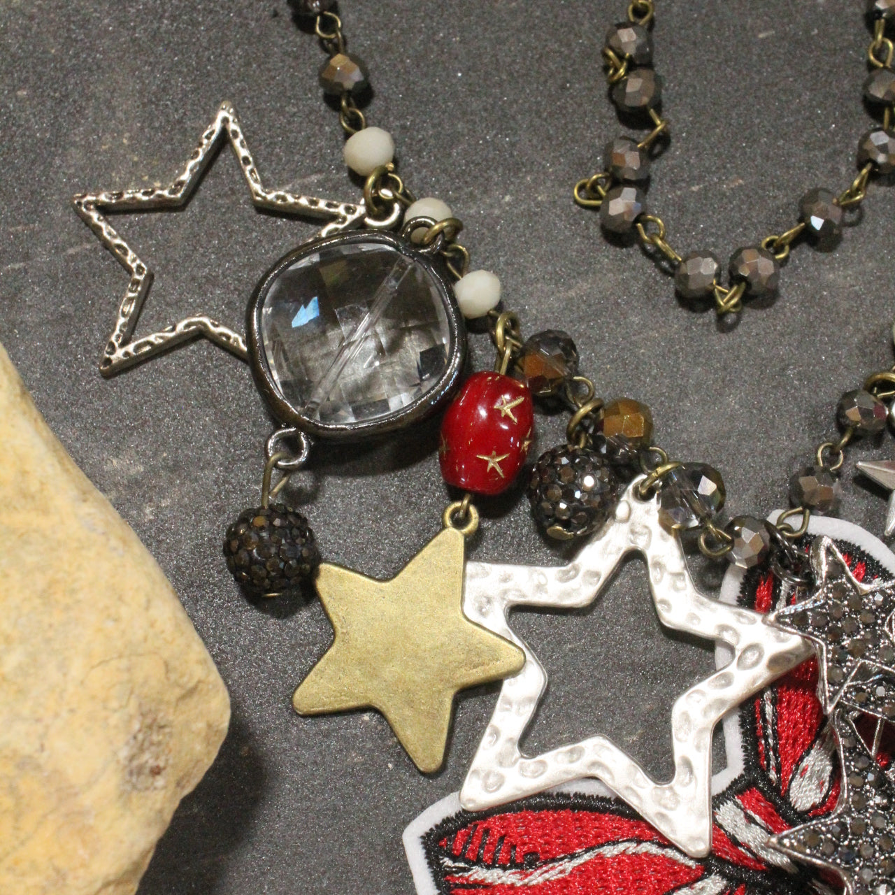 Falling Stars Charm'd Necklace