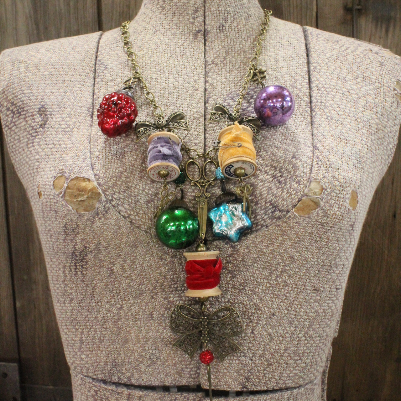 Packages Tied Up With String Charm'd Necklace