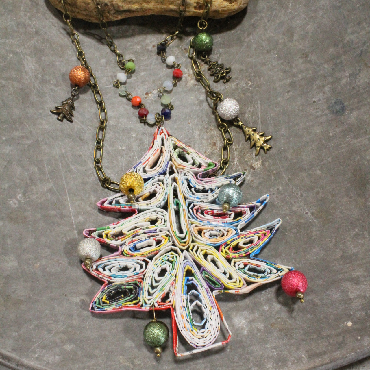 Hanging The Lights On The Tree Charm'd & Layered Necklace