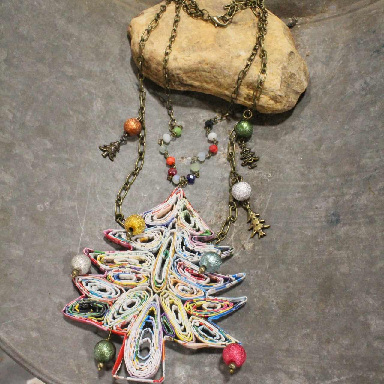 Hanging The Lights On The Tree Charm'd & Layered Necklace