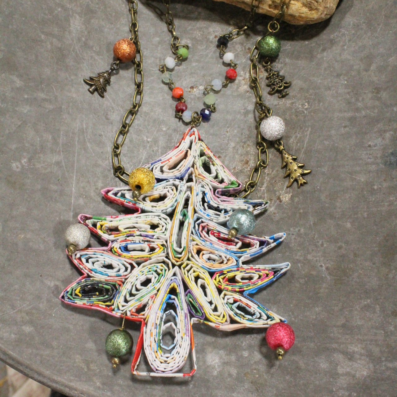Hanging The Lights On The Tree Charm'd & Layered Necklace
