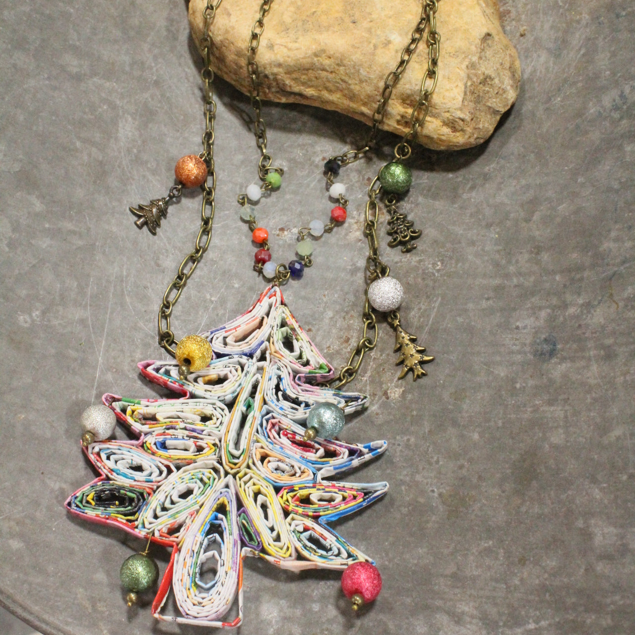 Hanging The Lights On The Tree Charm'd & Layered Necklace