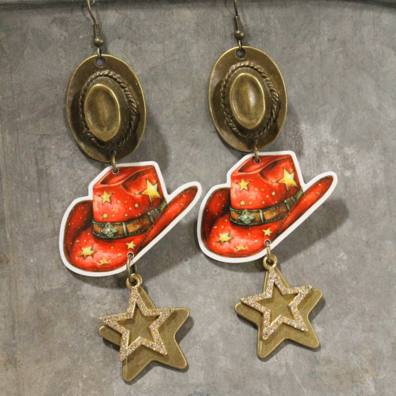 Boot Scootin' Boogy Dangle Earrings