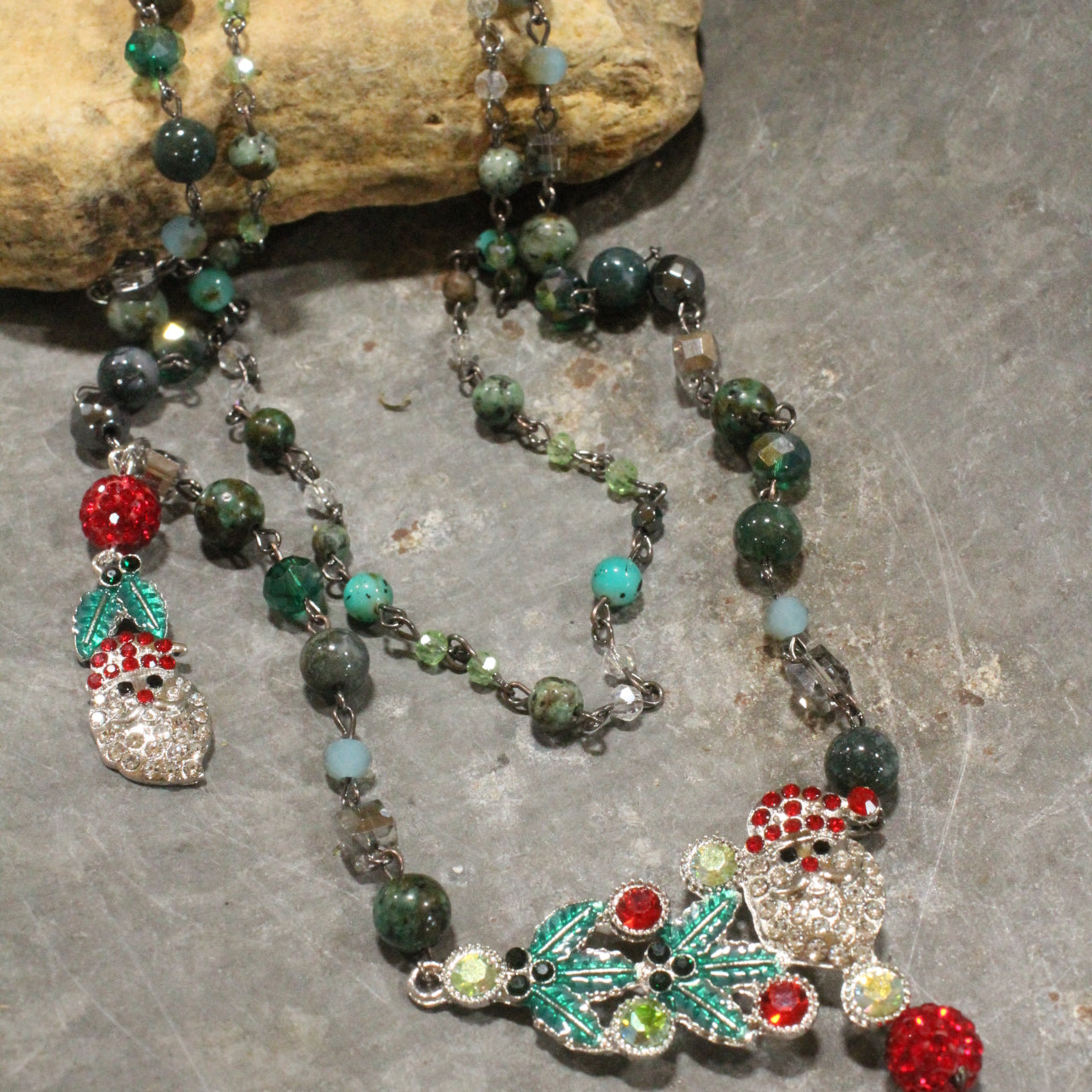 Night Before Christmas Layered Necklace