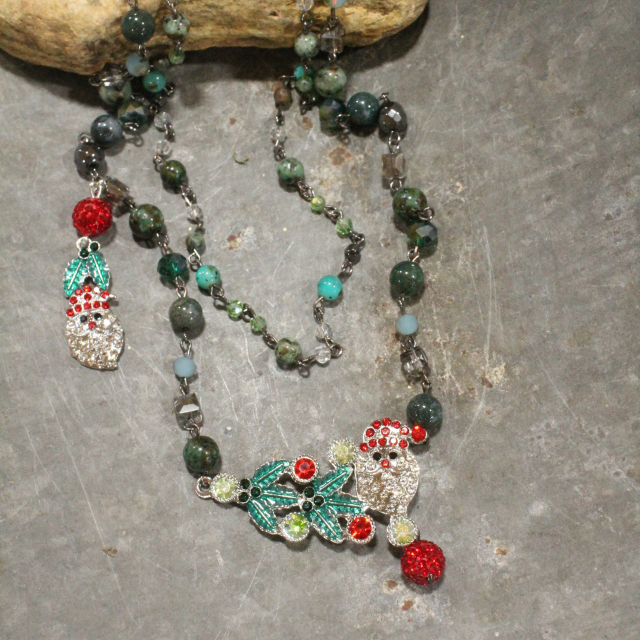 Night Before Christmas Layered Necklace