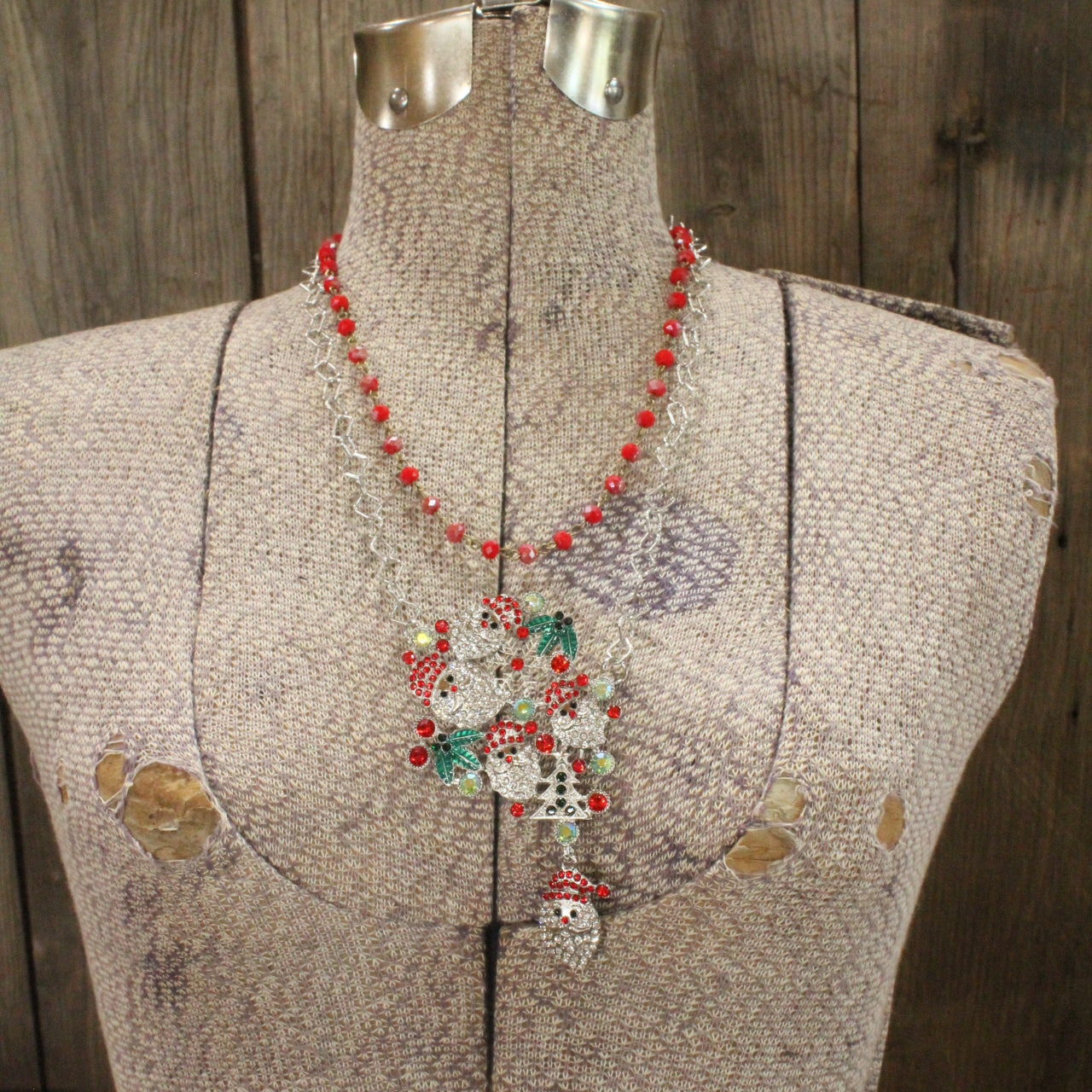 Santa Claus Is Coming To Town Layered Necklace