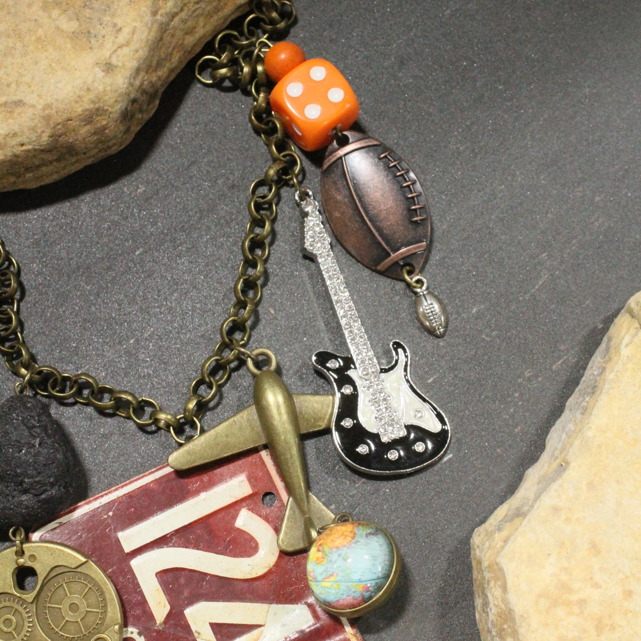 Travel Time In Ohio Layered Necklace