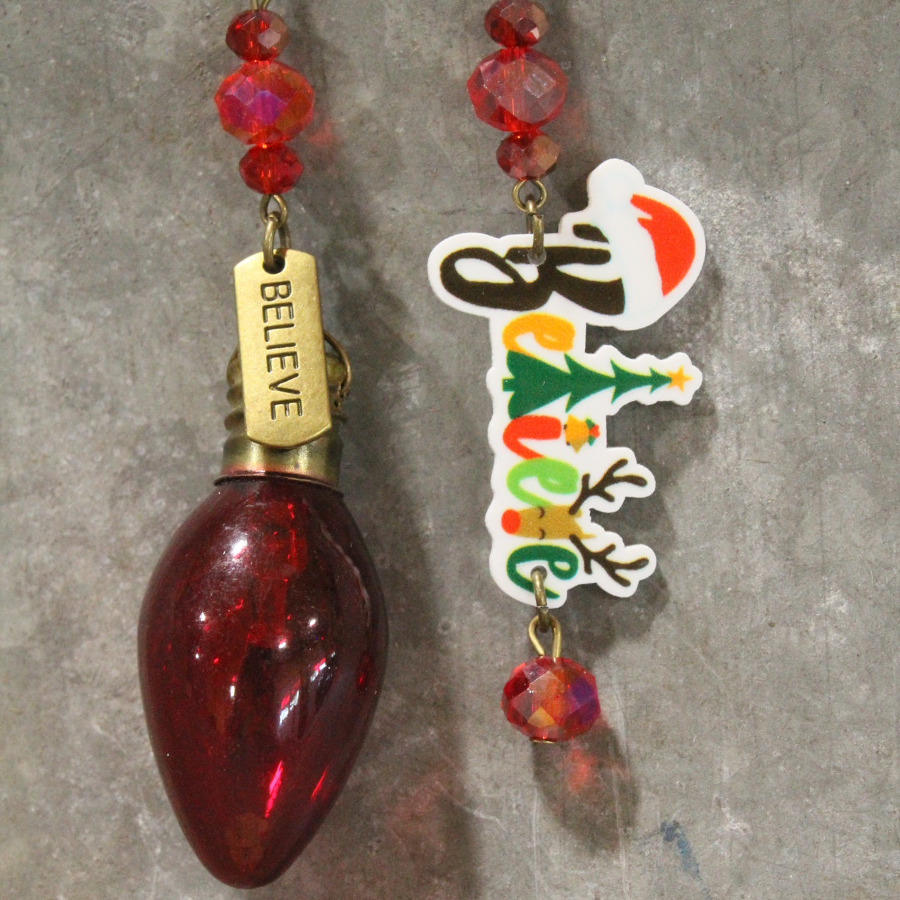 Believing Is Seeing Dangle Earrings
