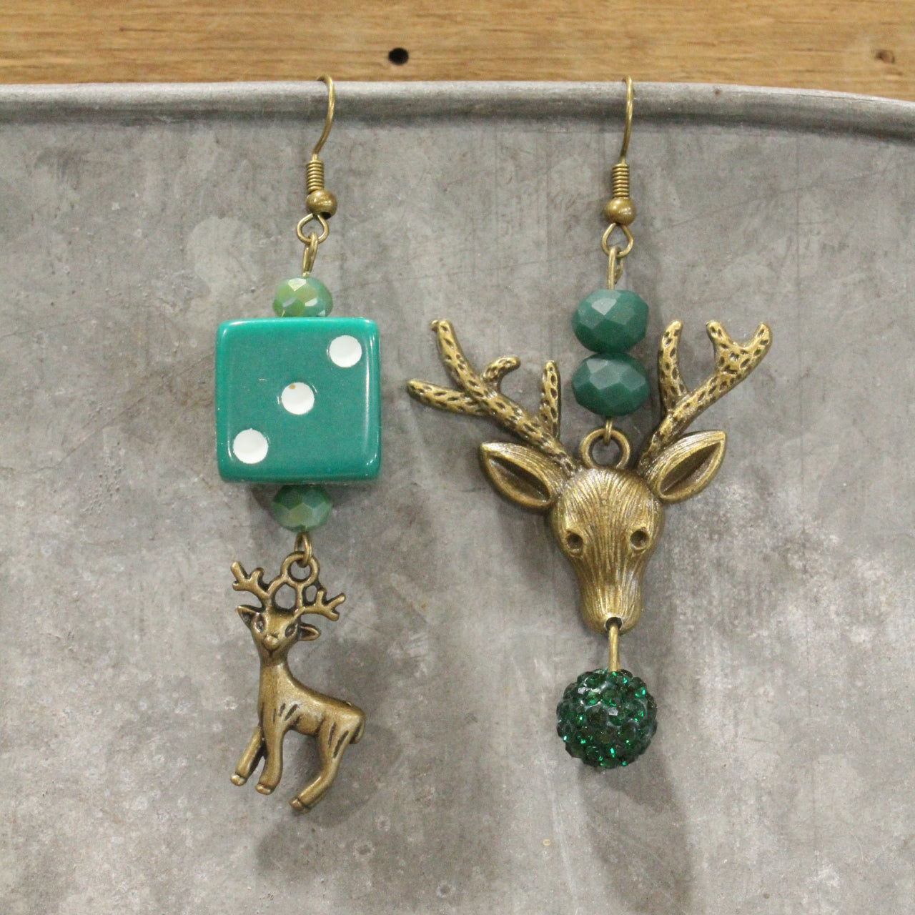 Nothing Runs Like A Reindeere Dangle Earrings