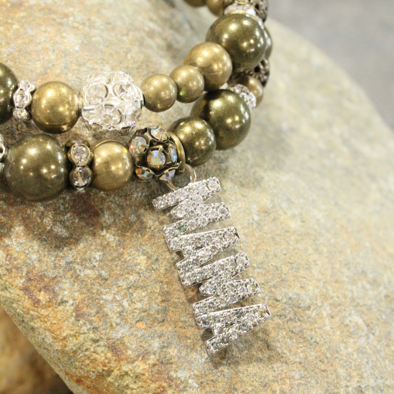 Amazing Mama Charmed Wrap Bracelet