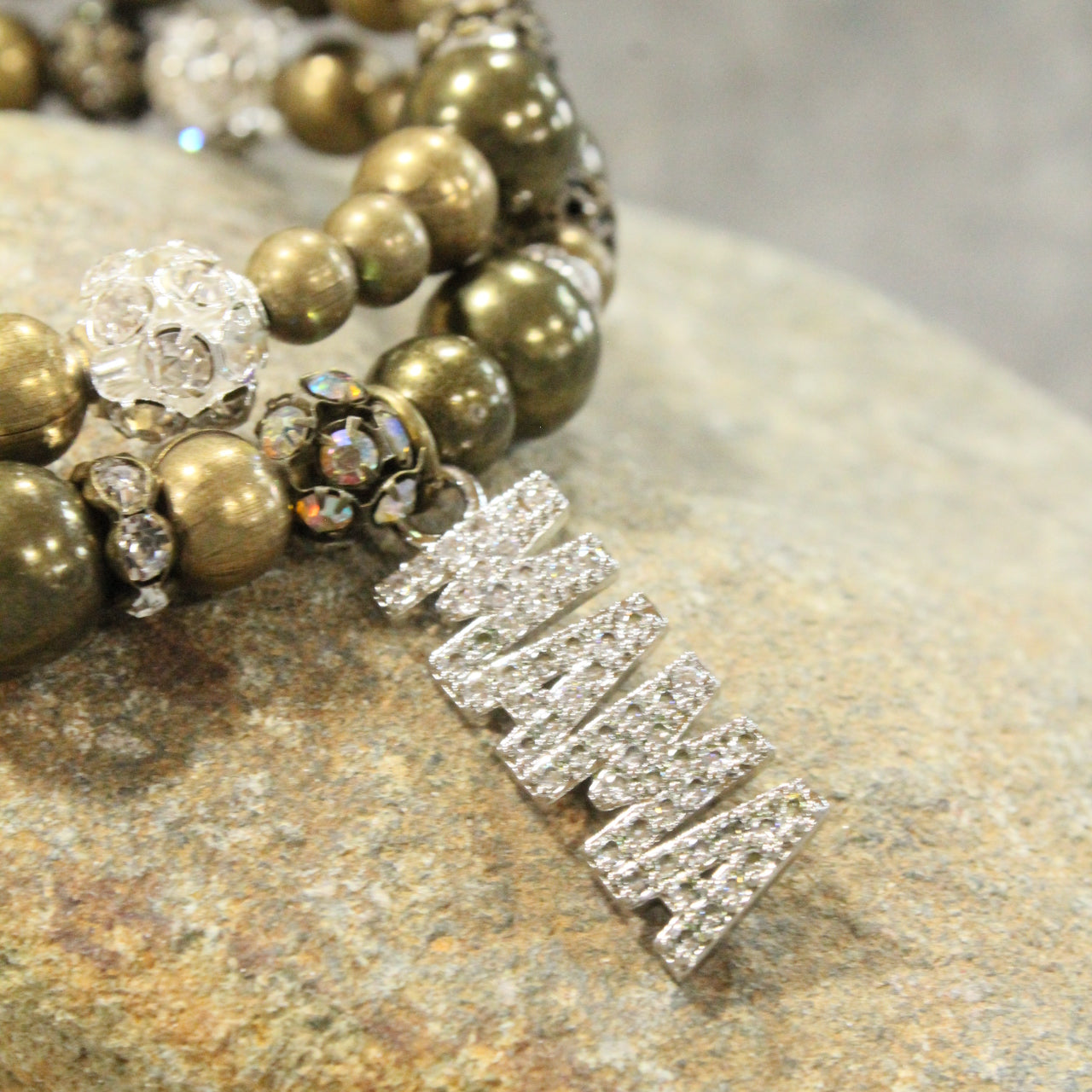 Amazing Mama Charmed Wrap Bracelet