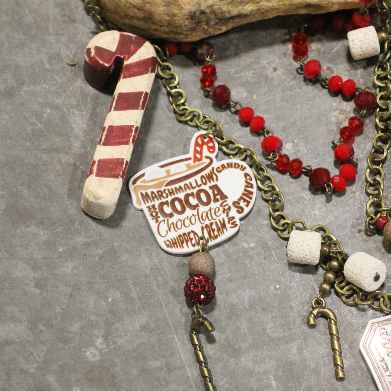 Hot Cocoa Time Of Year Layered Necklace